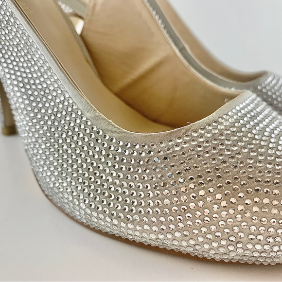 Sling back crystal pumps - size 39 - Picture 4 of 10